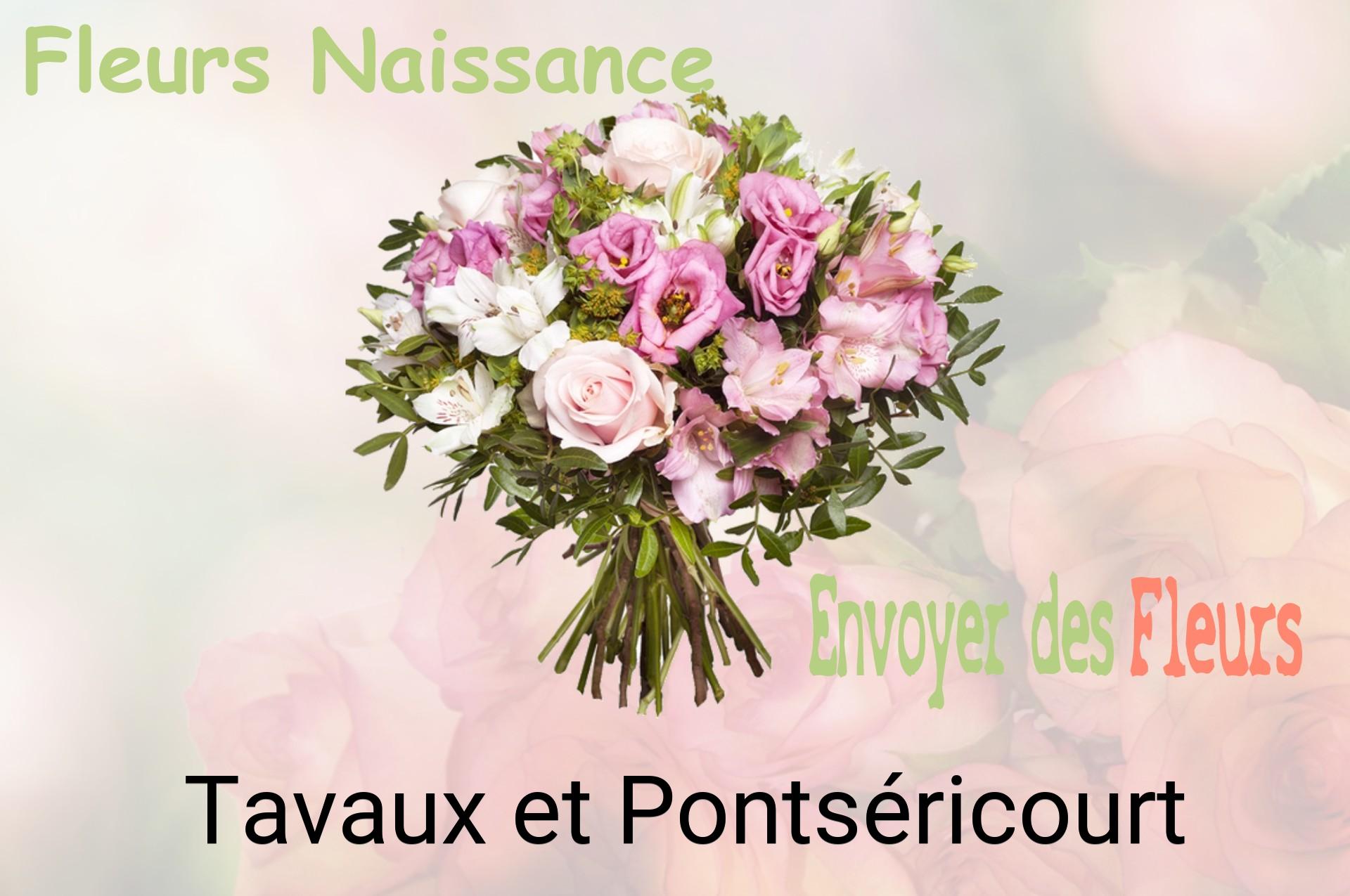Bouquet de fleurs de naissance livré à Tavaux-et-Pontséricourt