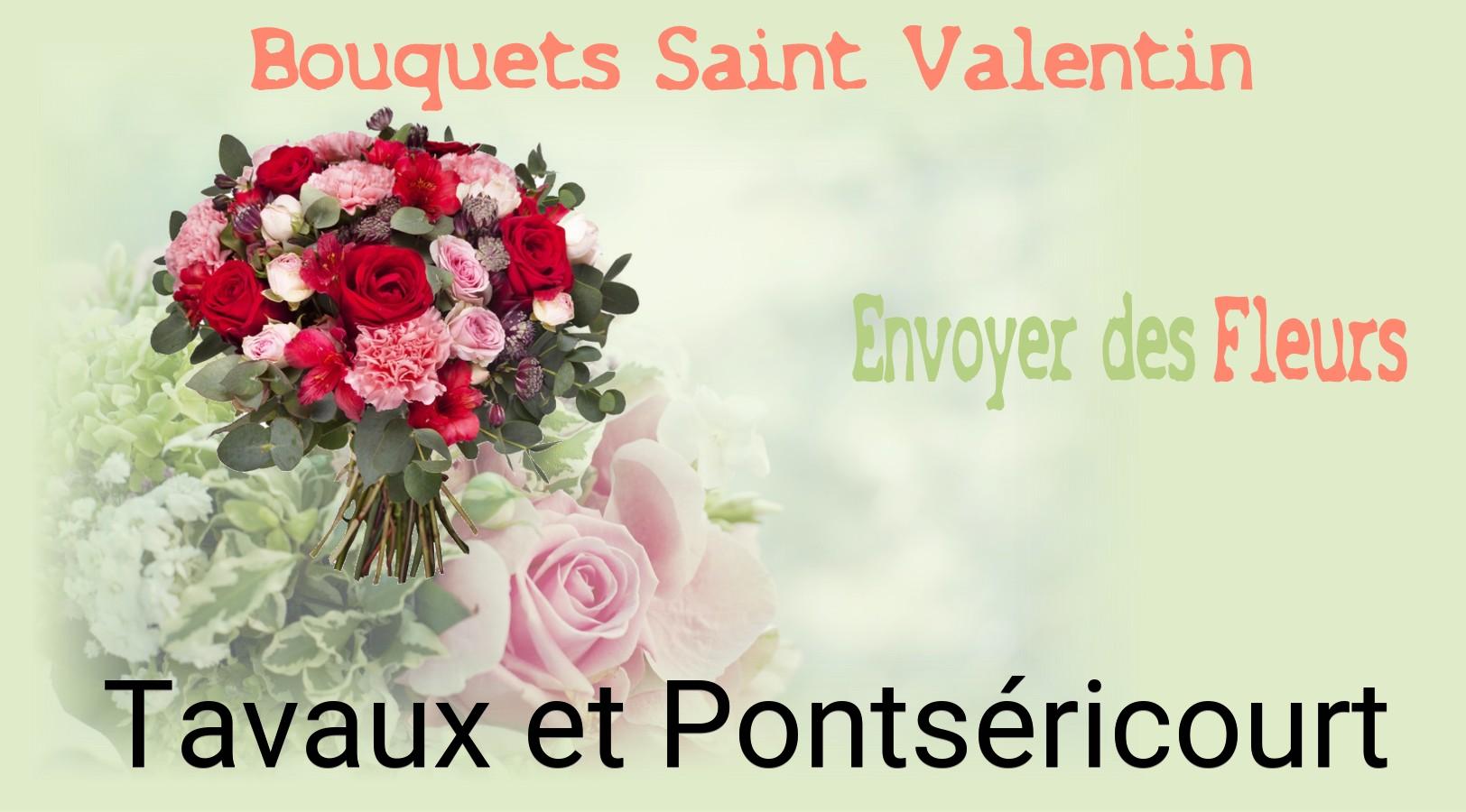 Roses de Saint-Valentin livrées à Tavaux-et-Pontséricourt